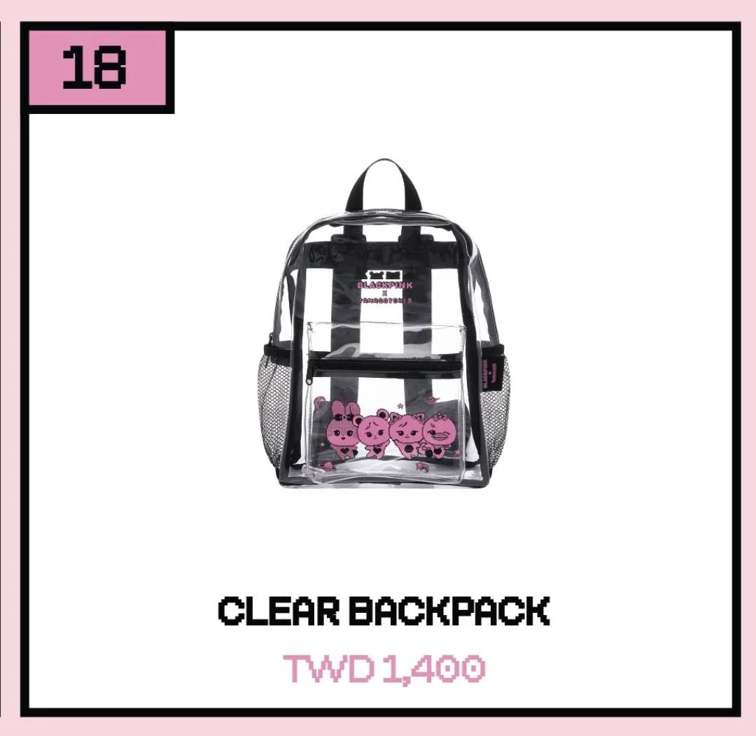 CLEAR BACKPACK