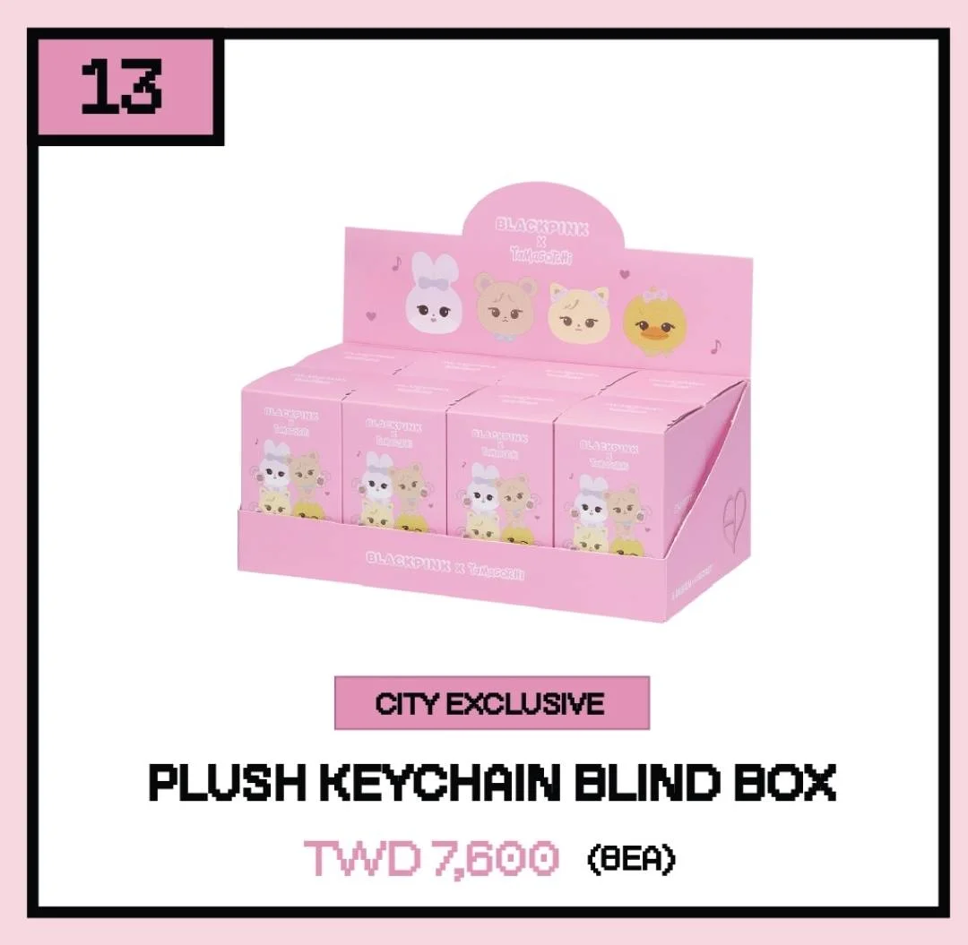 PLUSH KEYCHAIN BLIND BOX